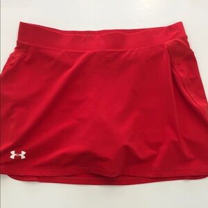 ⛳️Under Armour Athletic Skort | Women’s Medium | Red | HeatGear